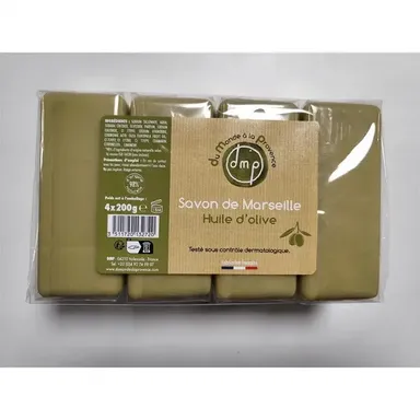 Du Monde à la Provence Savon Marseille Huile d'Olive 4x200gr