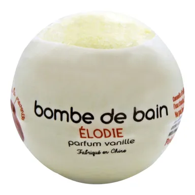 Du Monde à La Provence Bombe de Bain Elodie Vanille 80g