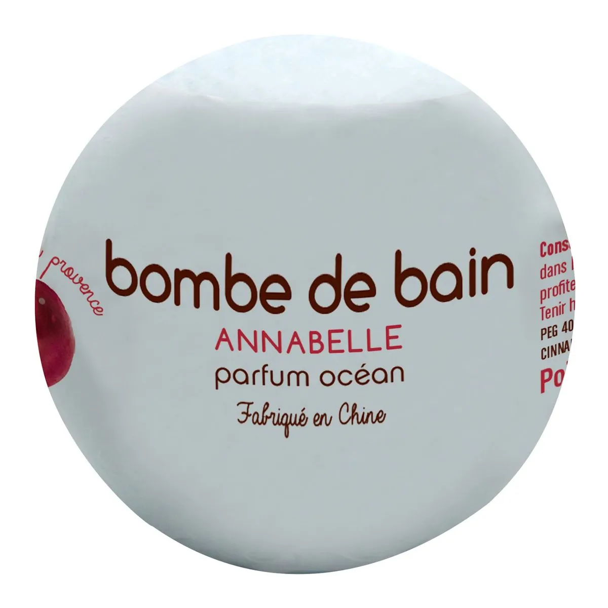 Du Monde à la Provence Annabelle Bombe de Bain Océan 80g