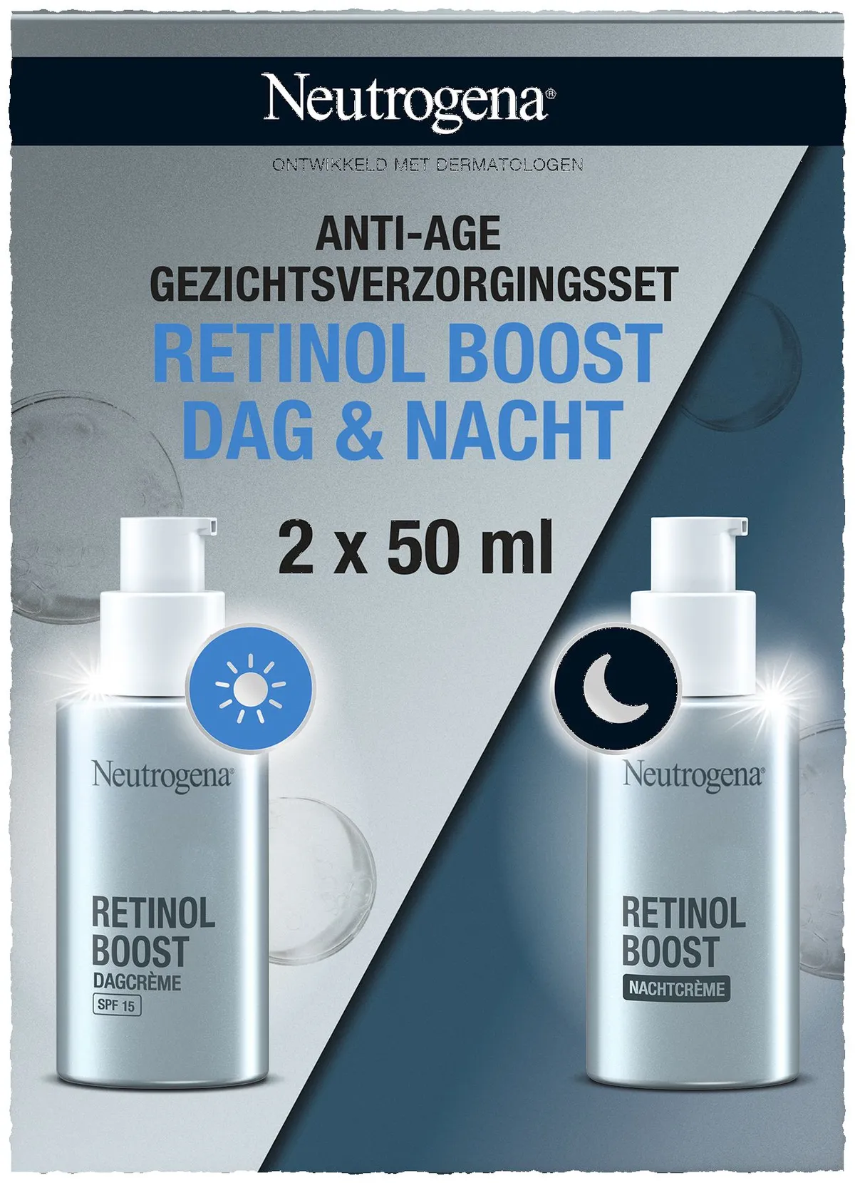 Neutrogena Retinol Boost Set Dag&Nacht 2x50 ml