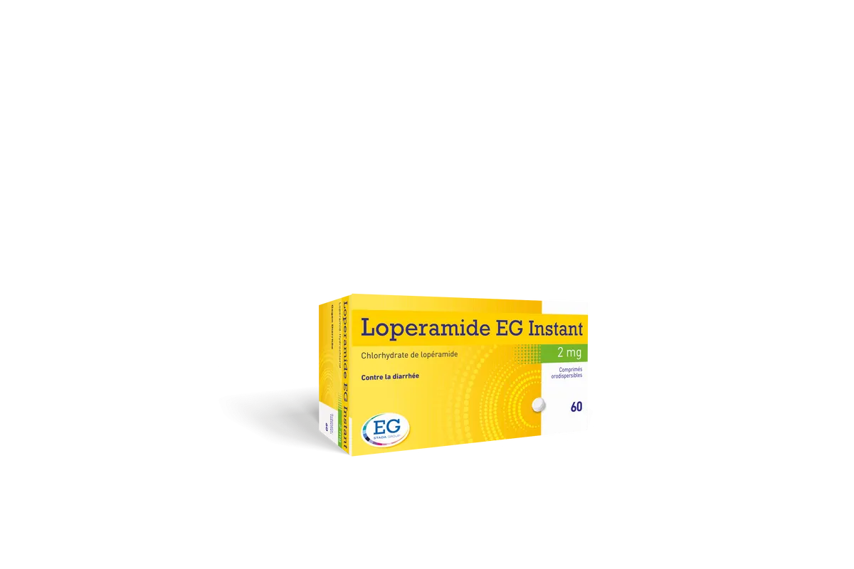 Loperamide EG Instant 2 mg 60 Orodispergeerbare Tabletten