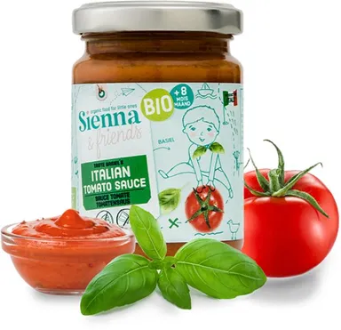 Sienna & Friends Sauce Tomate Italienne +8 Mois 130g