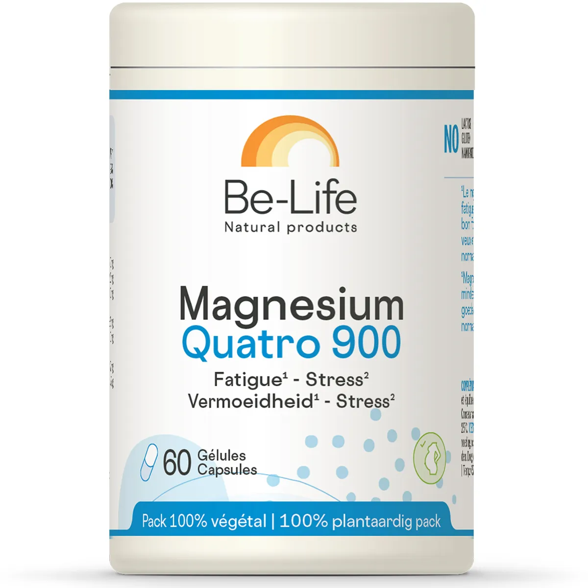 Be Life Magnesium Quatro 900 60 Capsules