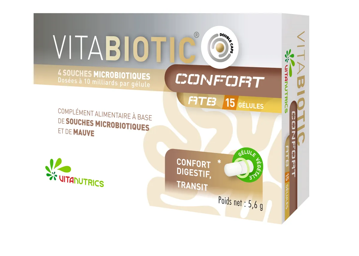 Vitabiotic Confort ATB 15 Gélules