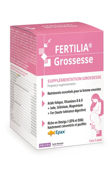 Ineldea Fertilia Grossesse 90 Capsules