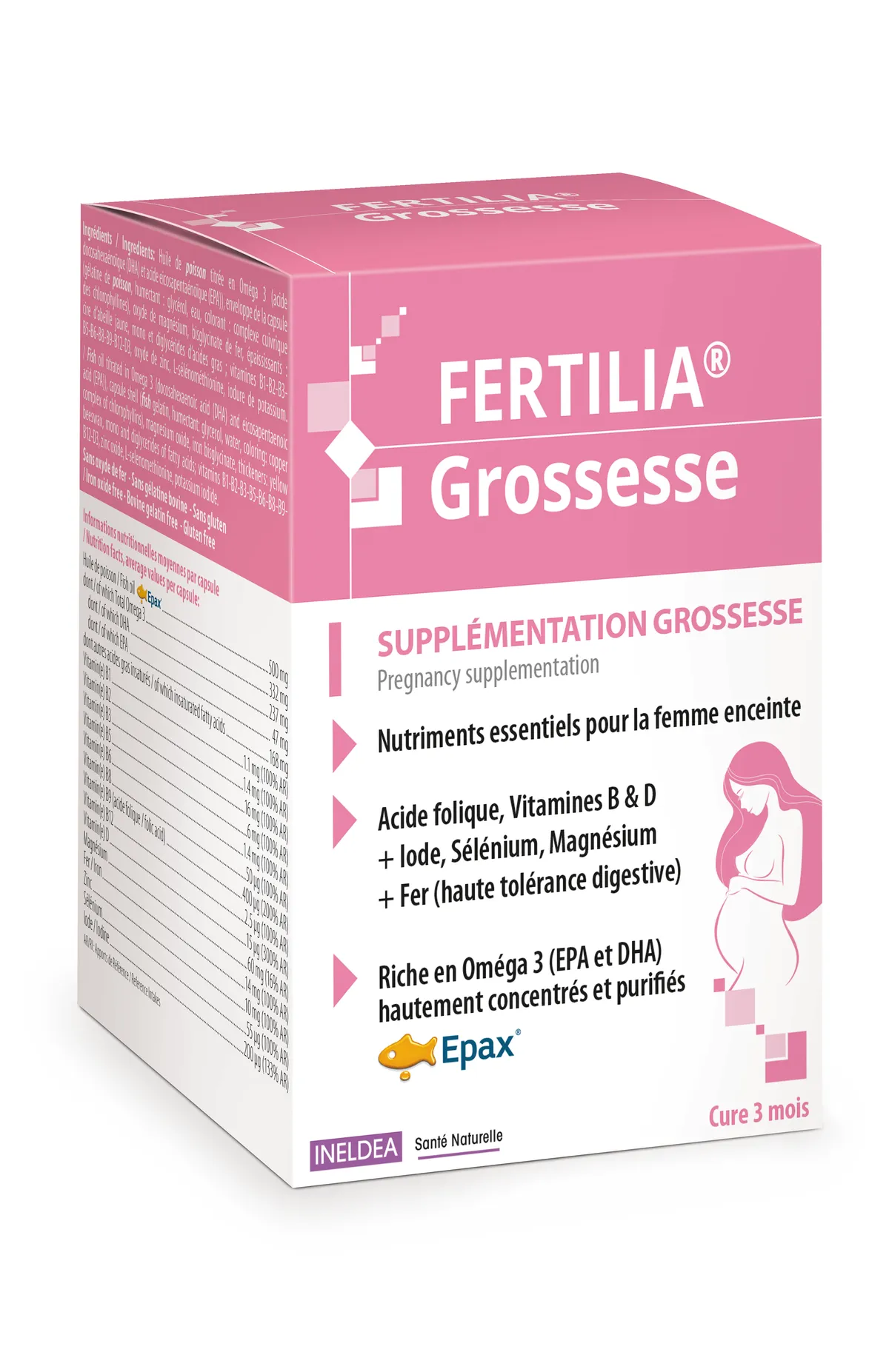 Ineldea Fertilia Zwangerschap 90 Capsules