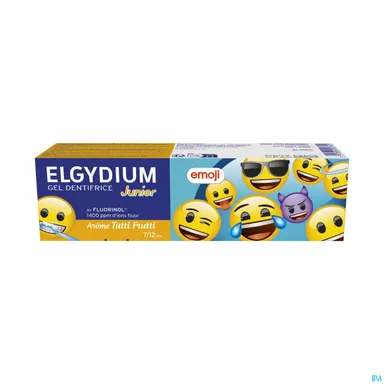 Elgydium Dentifrice Junior Emoji Tutti Frutti 50ml