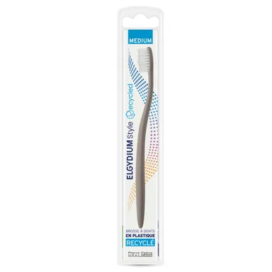 Oral Care Elgydium Style Recycled Brosse À Dents En Plastique Recyclé Medium