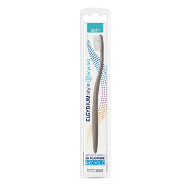Oral Care Elgydium Style Recycled Brosse À Dents En Plastique Recyclé Souple