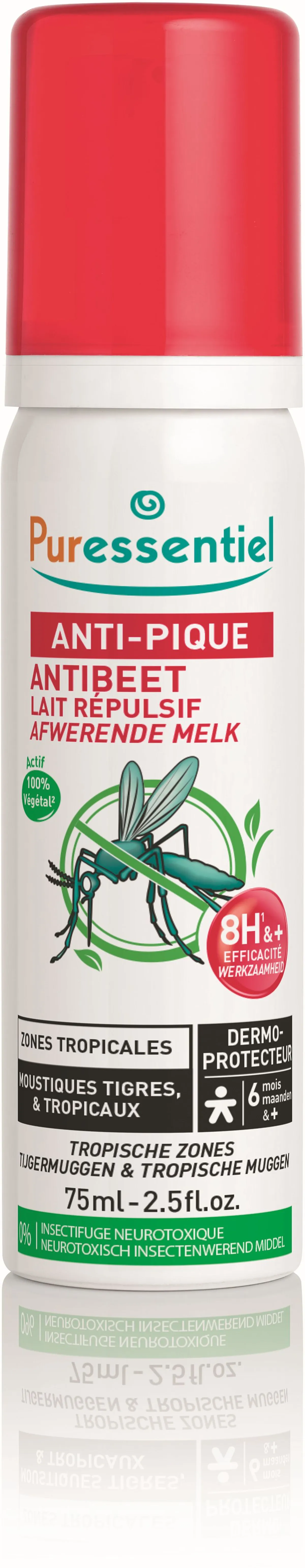 Puressentiel Anti-Pique Lait Répuslif Zones Tropicales 75ml