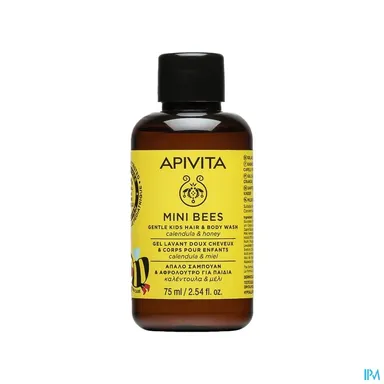 Apivita Mini Bees Gel Douche Doux Pour Enfants 75ml