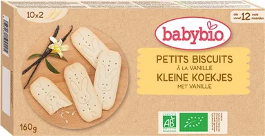 Babybio Vanillekoekjes +12 Maanden 160 g