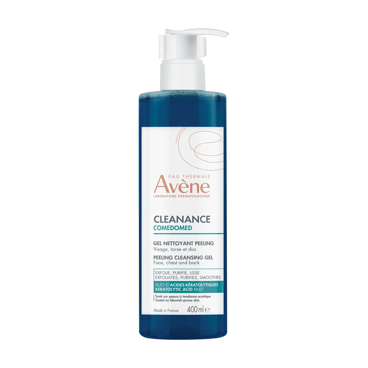 Avène Cleanance Comedomed Gel Nettoyant Peeling 400ml