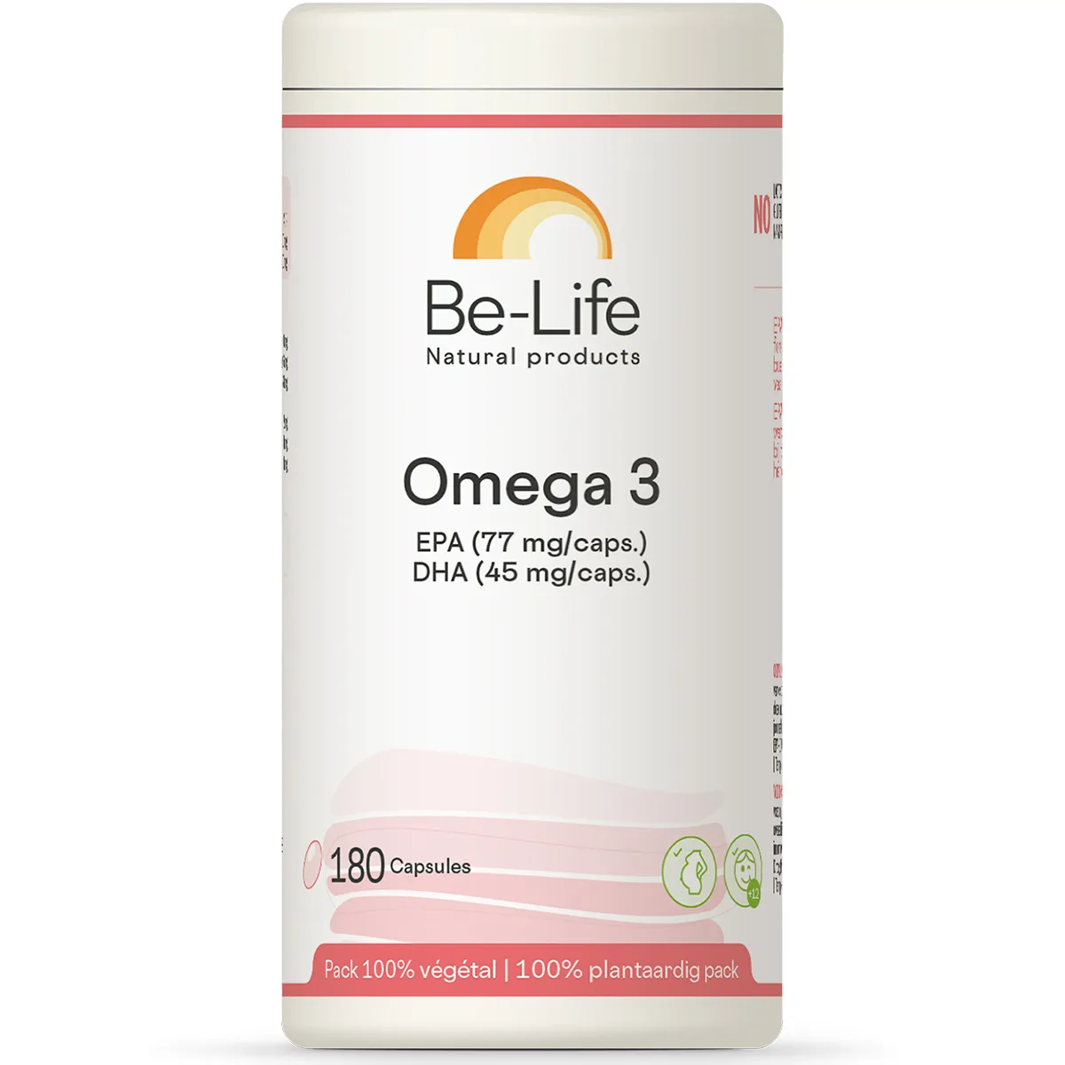 Be Life Omega 3 180 Gélules