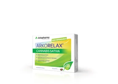 Arkorelax Cannabis Sativa 30 Comprimés