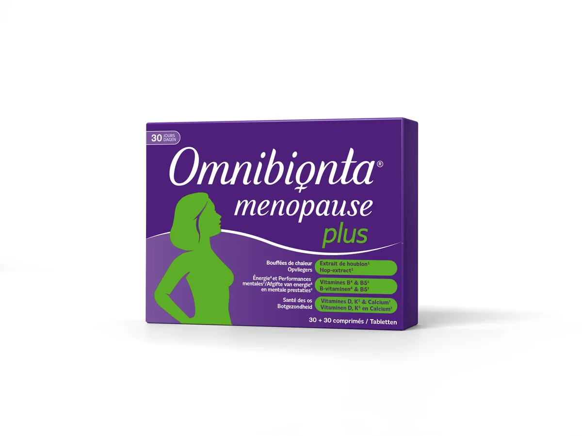 Omnibionta Ménopause Plus 30 + 30 Comprimés