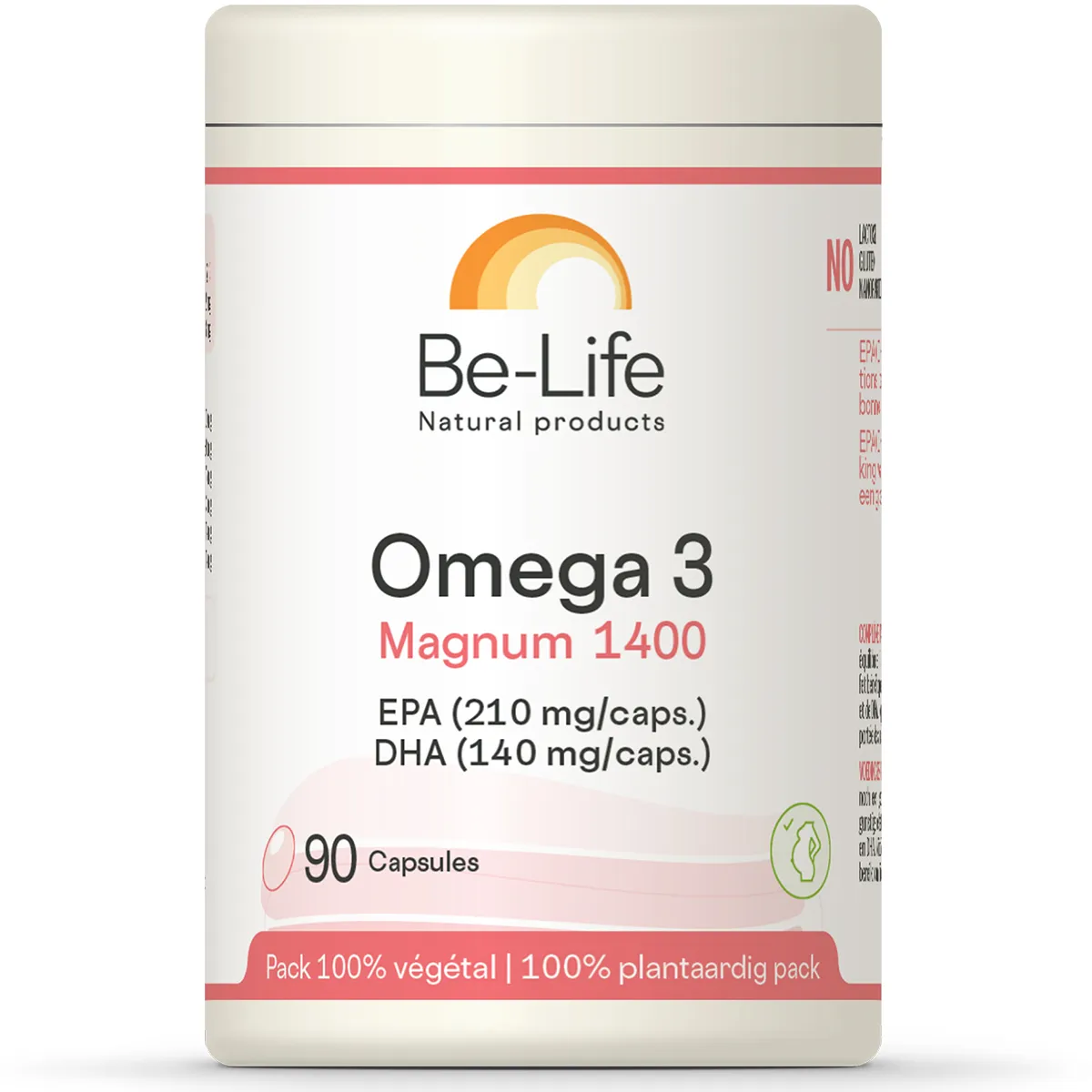 Be Life Omega 3 Magnum 1400 90 Gélules