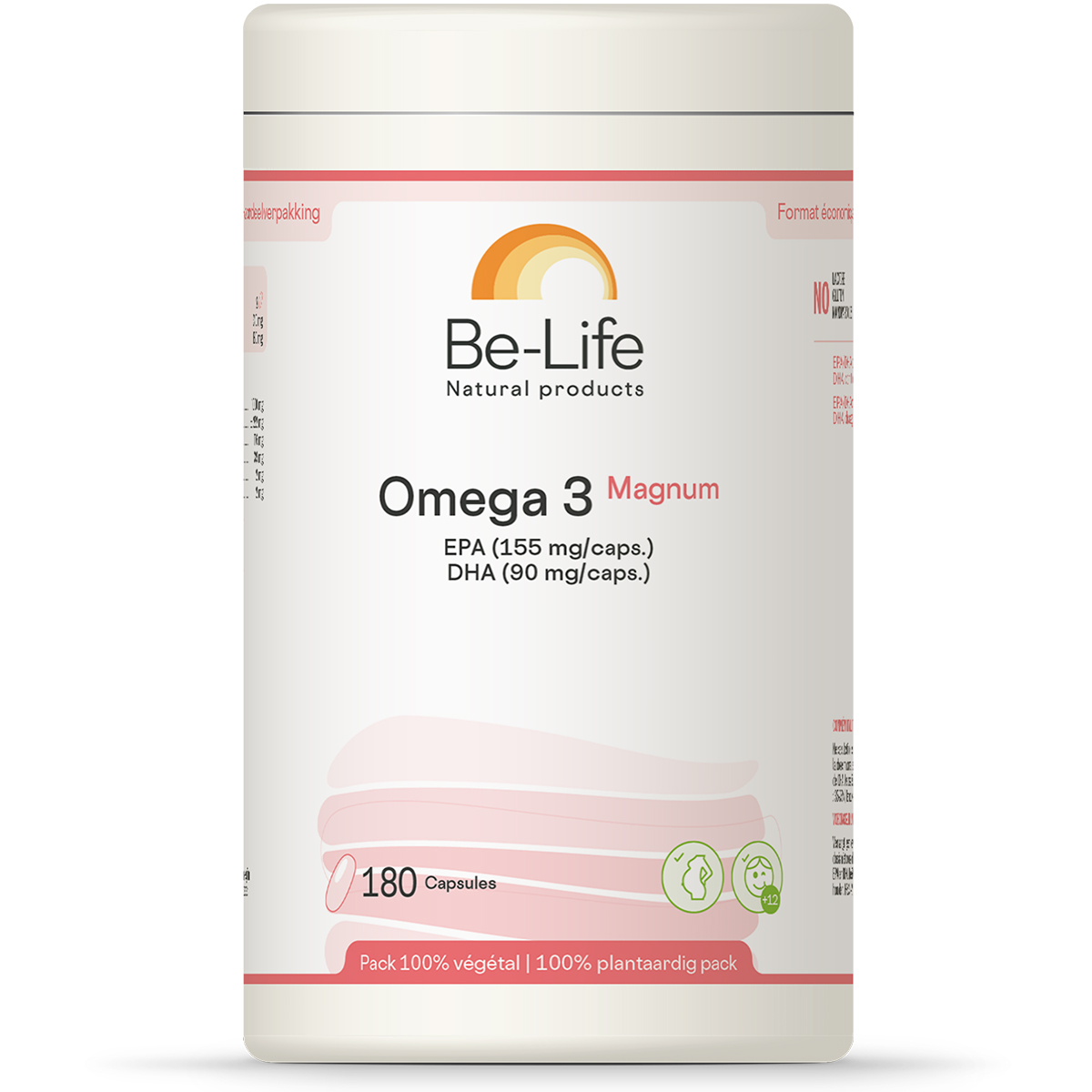 Be Life Omega 3 Magnum 180 Capsules