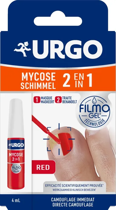 Urgo Filmogel Mycose 2 en 1 Rouge 4ml