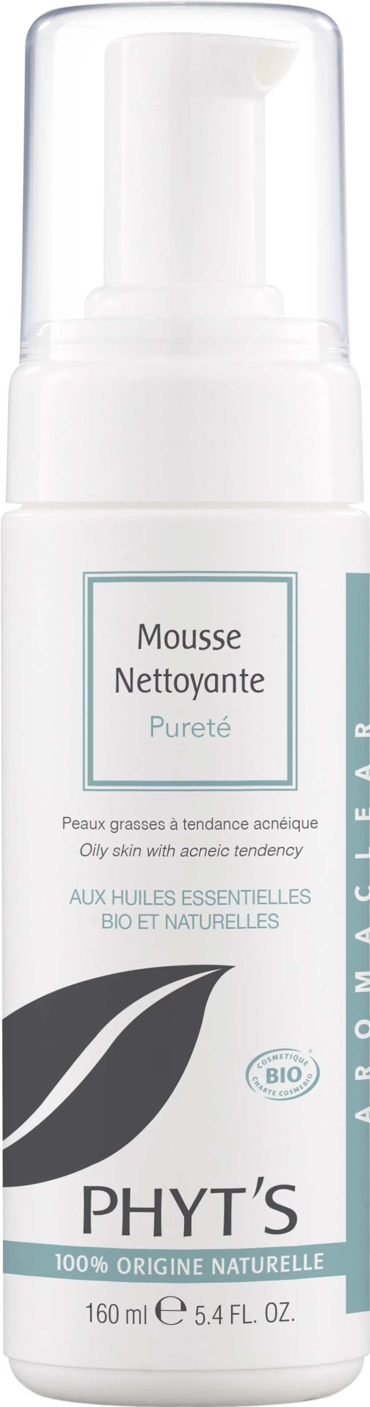 Phyt's Aromaclear Mousse Nettoyant Pureté 160ml