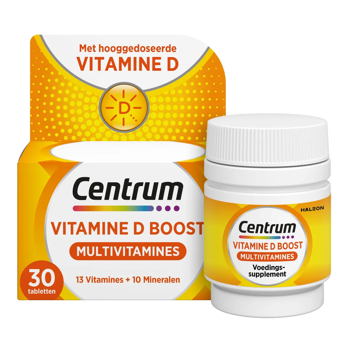 Centrum Vitamine D Boost Multivitamine 30 Comprimés