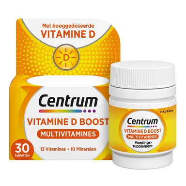 Centrum Vitamine D Boost Multivitamine 30 Comprimés