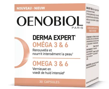 Oenobiol Derma Expert Oméga 3 et 6 30 Capsules