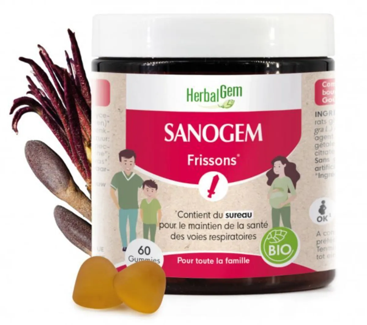 HerbalGem Sanogem 60 Gummies