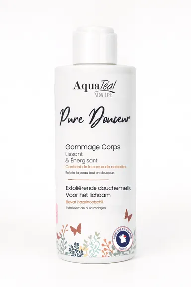 AquaTeal Pure Douceur Exfoliërende Douchemelk voor het Lichaam 200ml