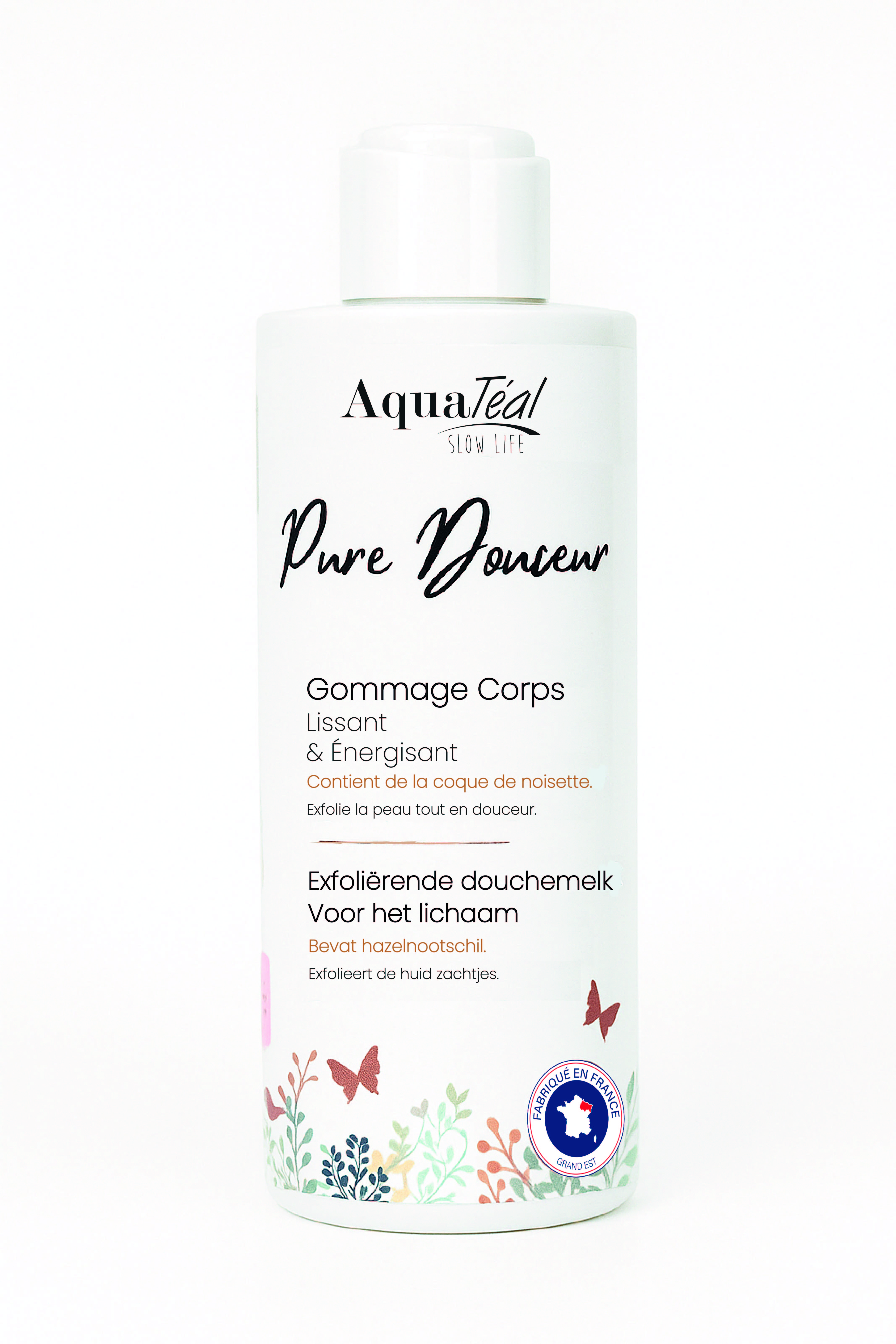 AquaTeal Pure Douceur Exfoliërende Douchemelk voor het Lichaam 200ml - Aquateal
