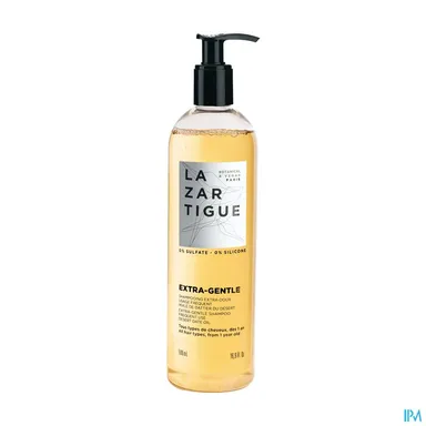 Lazartigue Extra-Gentle Extramilde Shampoo Veelvuldig Gebruik 500 ml