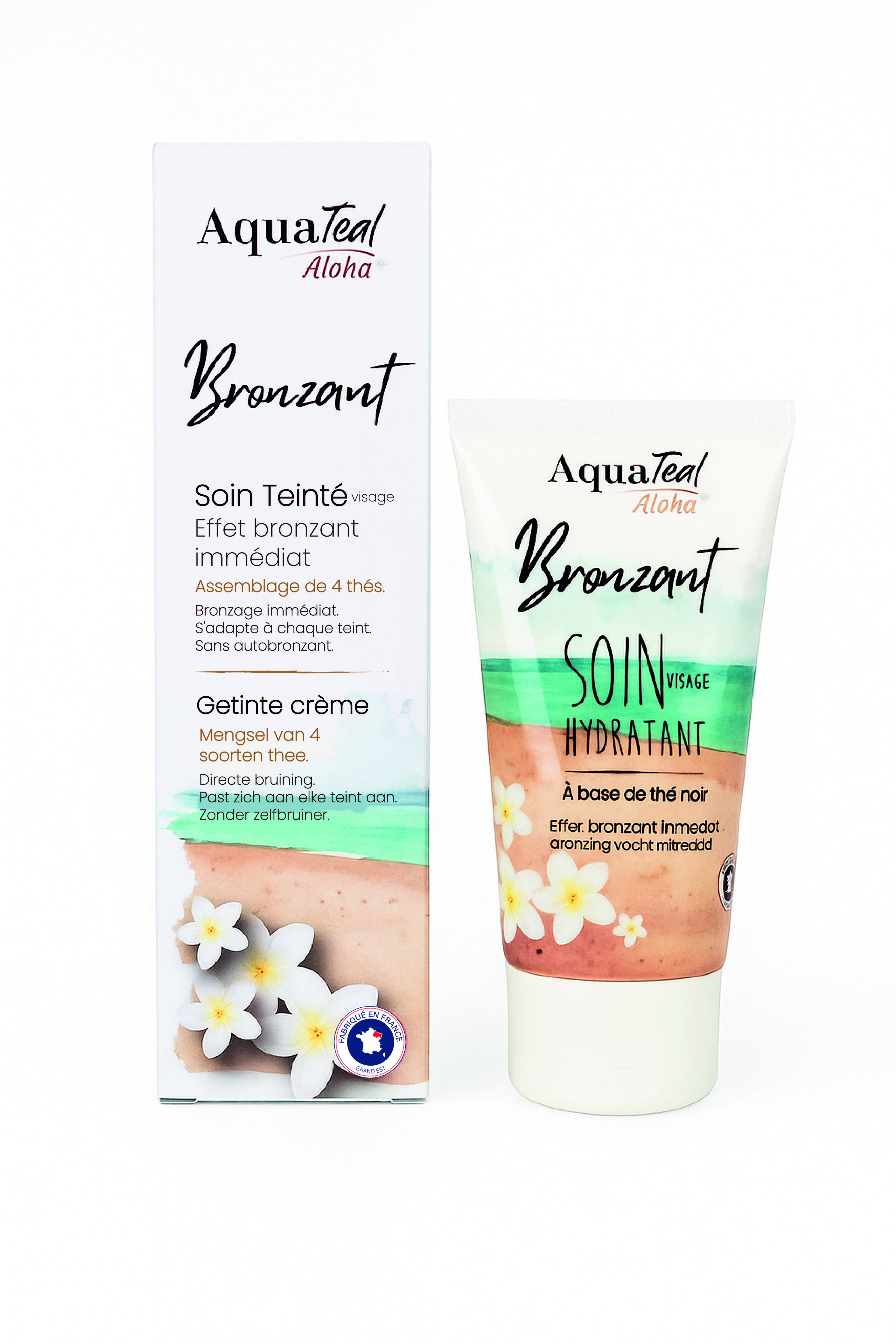 Aquateal Antiaging Gezichtsverzorging met Bruinend Effect 40ml - Aquateal