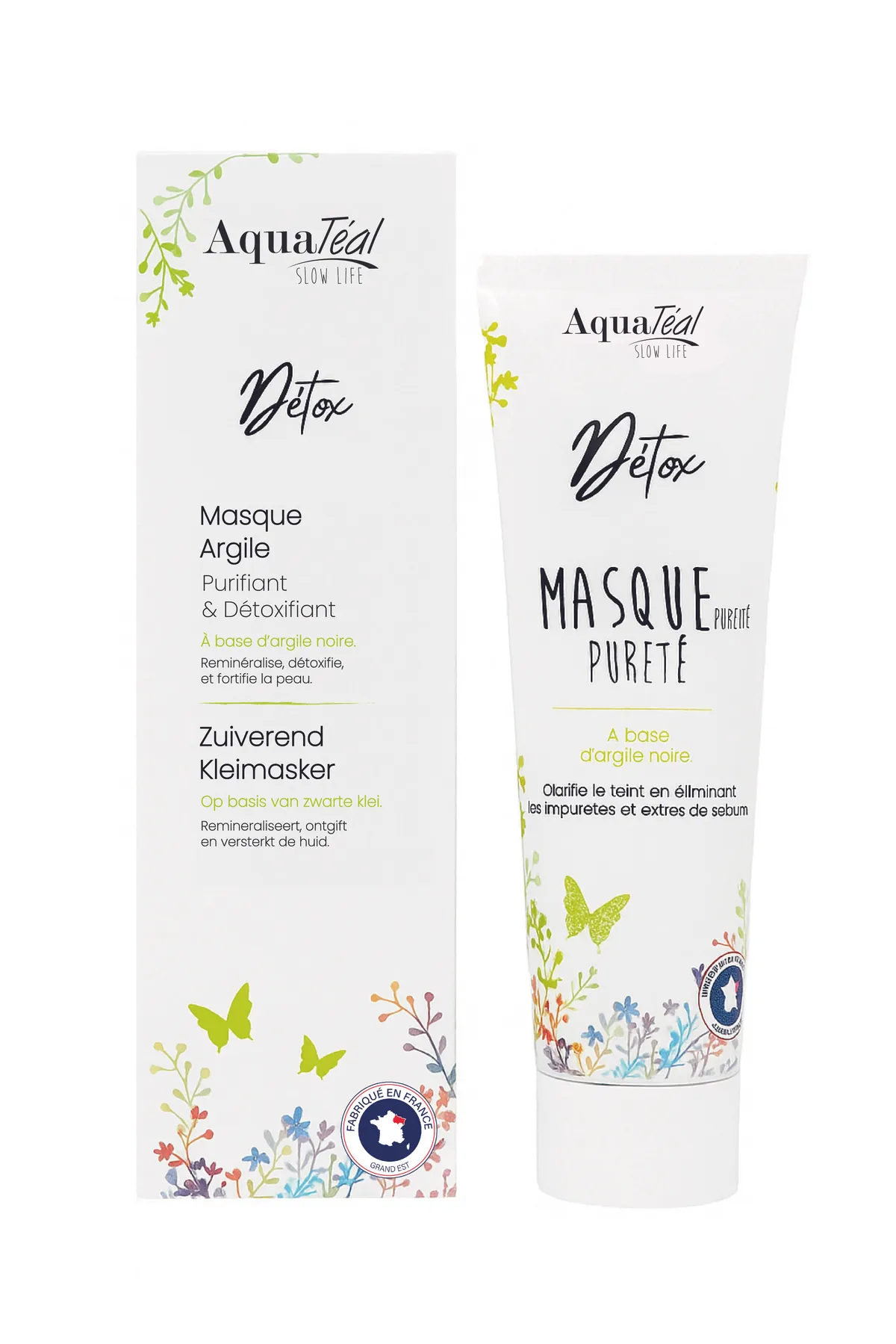 AQUATEAL DETOX ZUIVER GEZICHTSMASKER 75ML