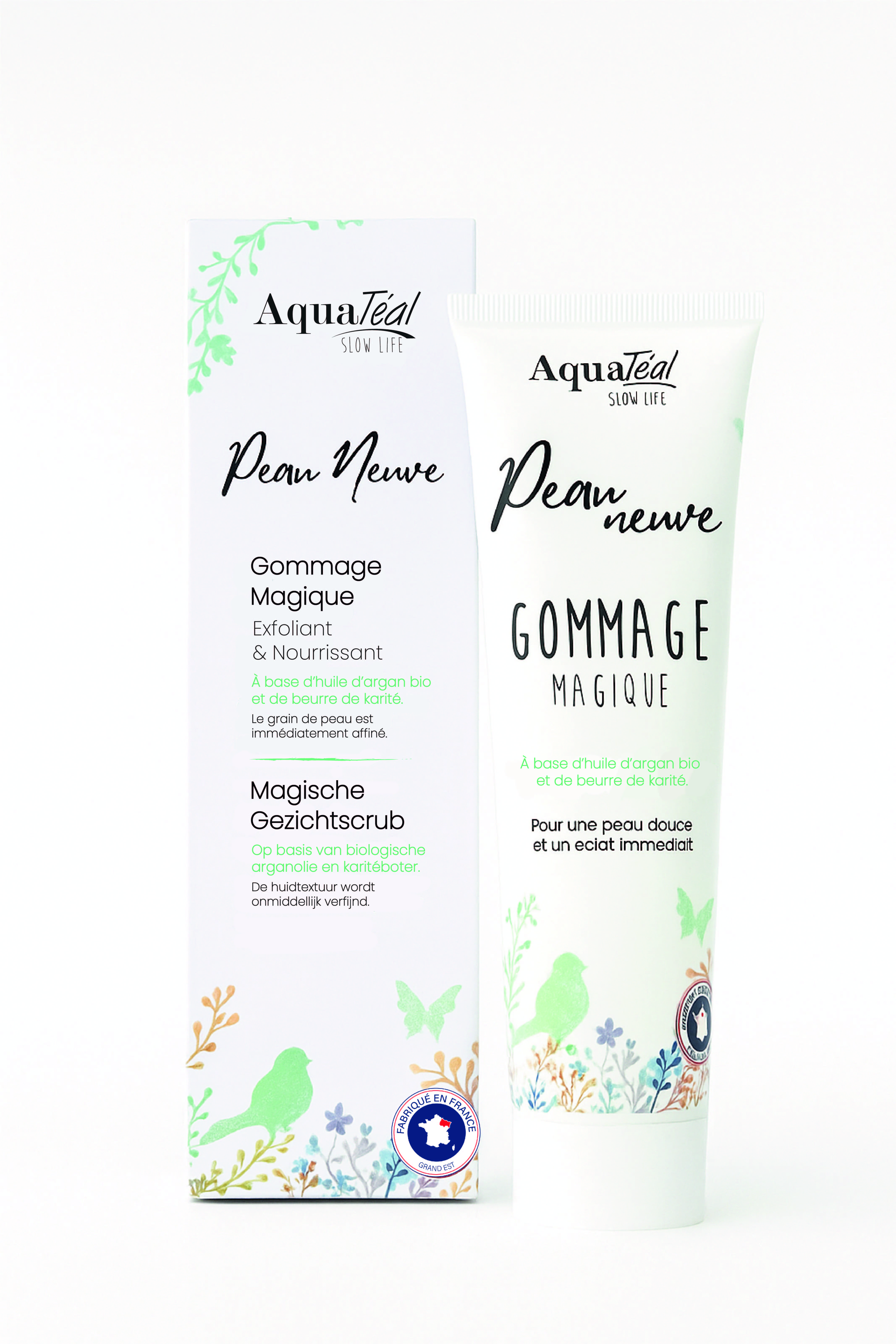 AquaTeal Peau Neuve Magische Gezichtsscrub 100ml - Aquateal