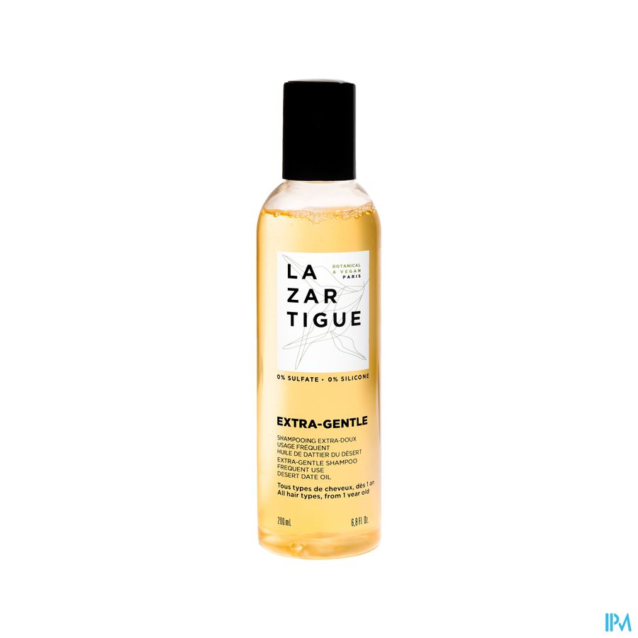 Lazartigue Extra-Gentle Extramilde Shampoo Veelvuldig Gebruik 200 ml - Lazartigue