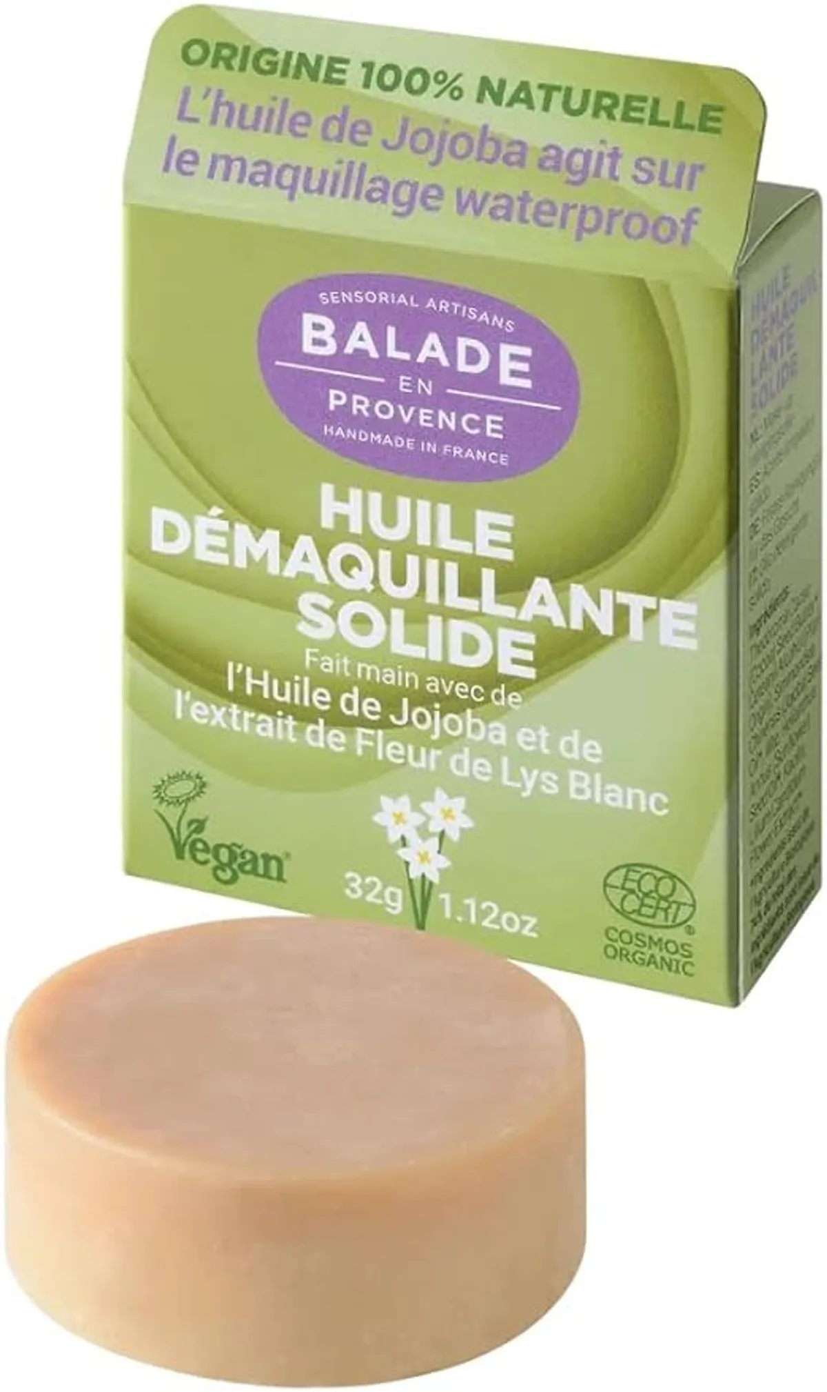 Balade En Provence Huile Démaquillante Solide 32g