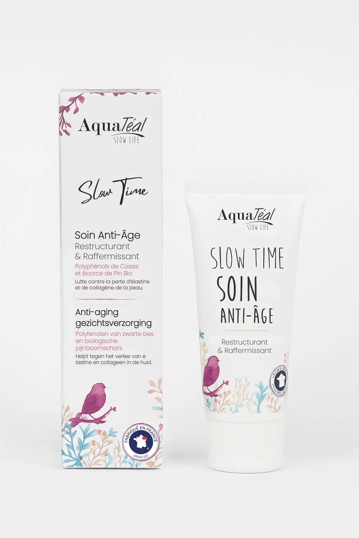 AquaTéal Slow Time Soin Visage Anti-âge 50ml