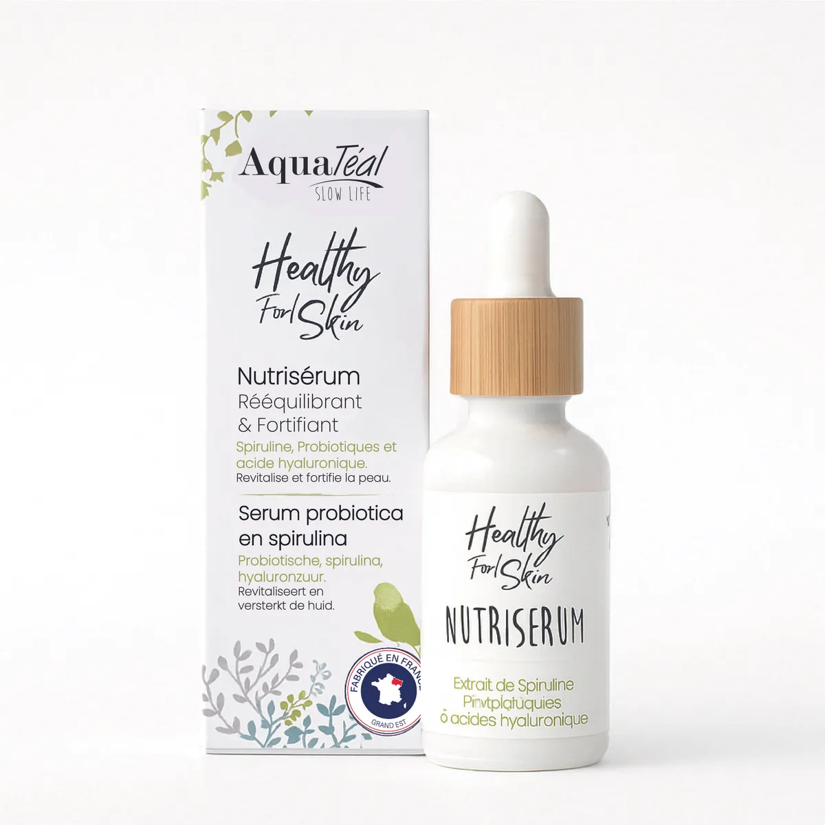 AquaTeal Serum Probiotica en Spirulina 30ml