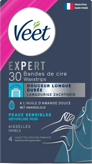 Veet Expert Koude Wasstrips Oksels Gevoelige Huid 16 Stuks