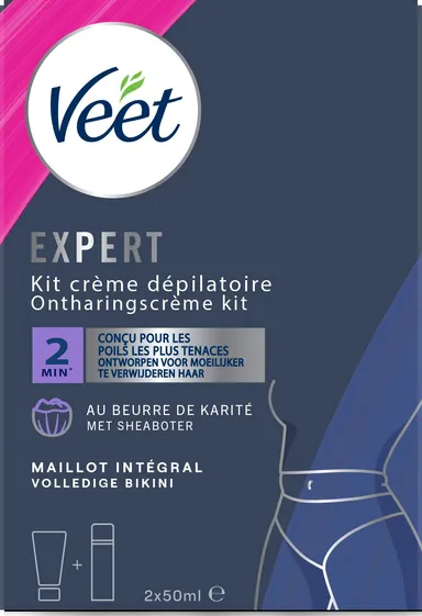 Veet Expert Ontharingscrèmeset Bikini 2x50 ml