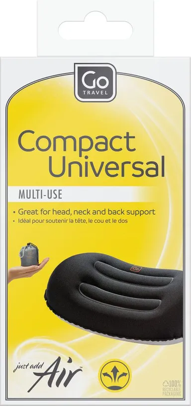 Go Travel Kussen Compact Universeel Multifunctioneel