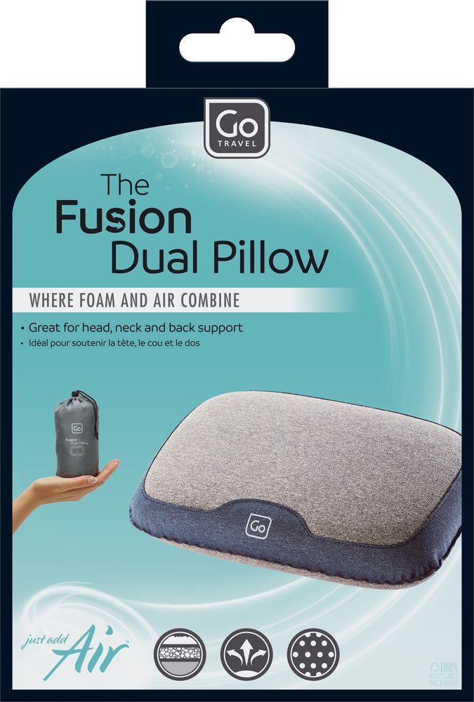 Go Travel The Fusion Dual Pillow - Go Travel