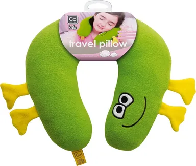 Go Travel Coussin de Voyage Enfant Vert