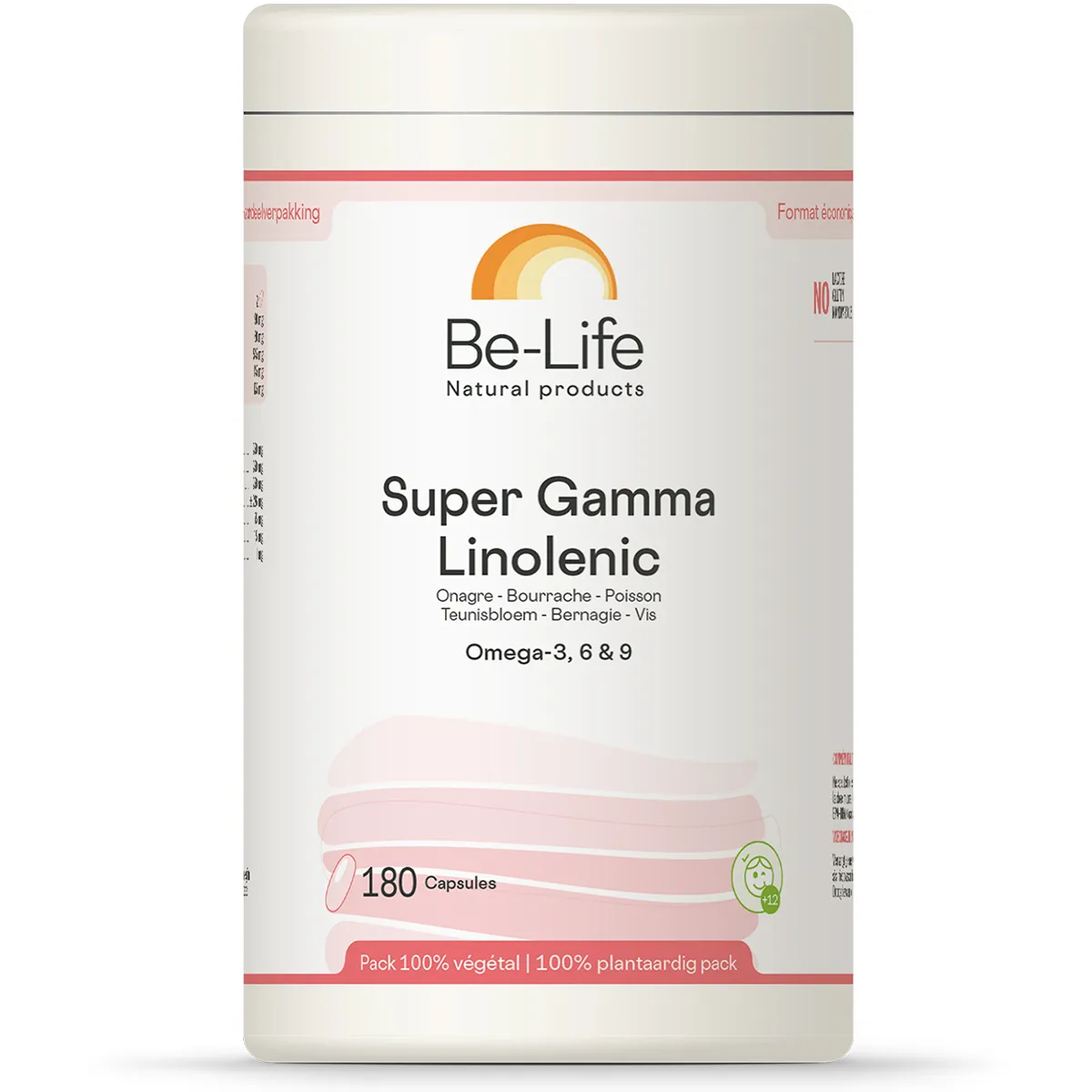 Be Life Super Gamma Linolenic 180 Capsules