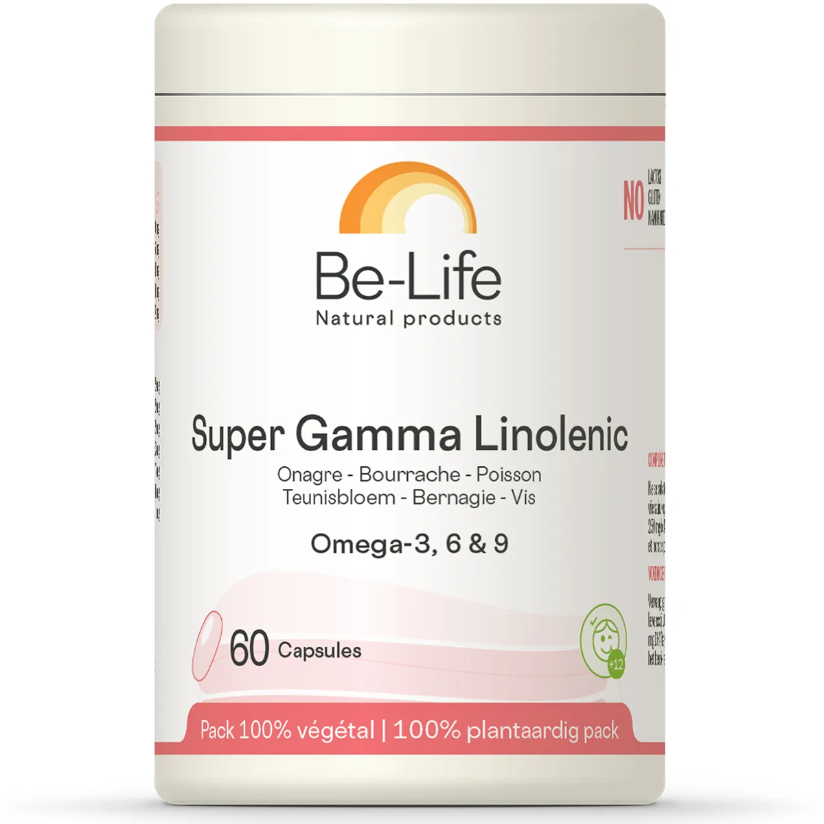 Be Life Super Gamma Linolenic 60 Gélules