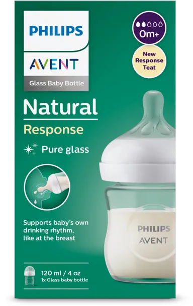 Philips Avent Natural Biberon 0M+ Verre 120ml