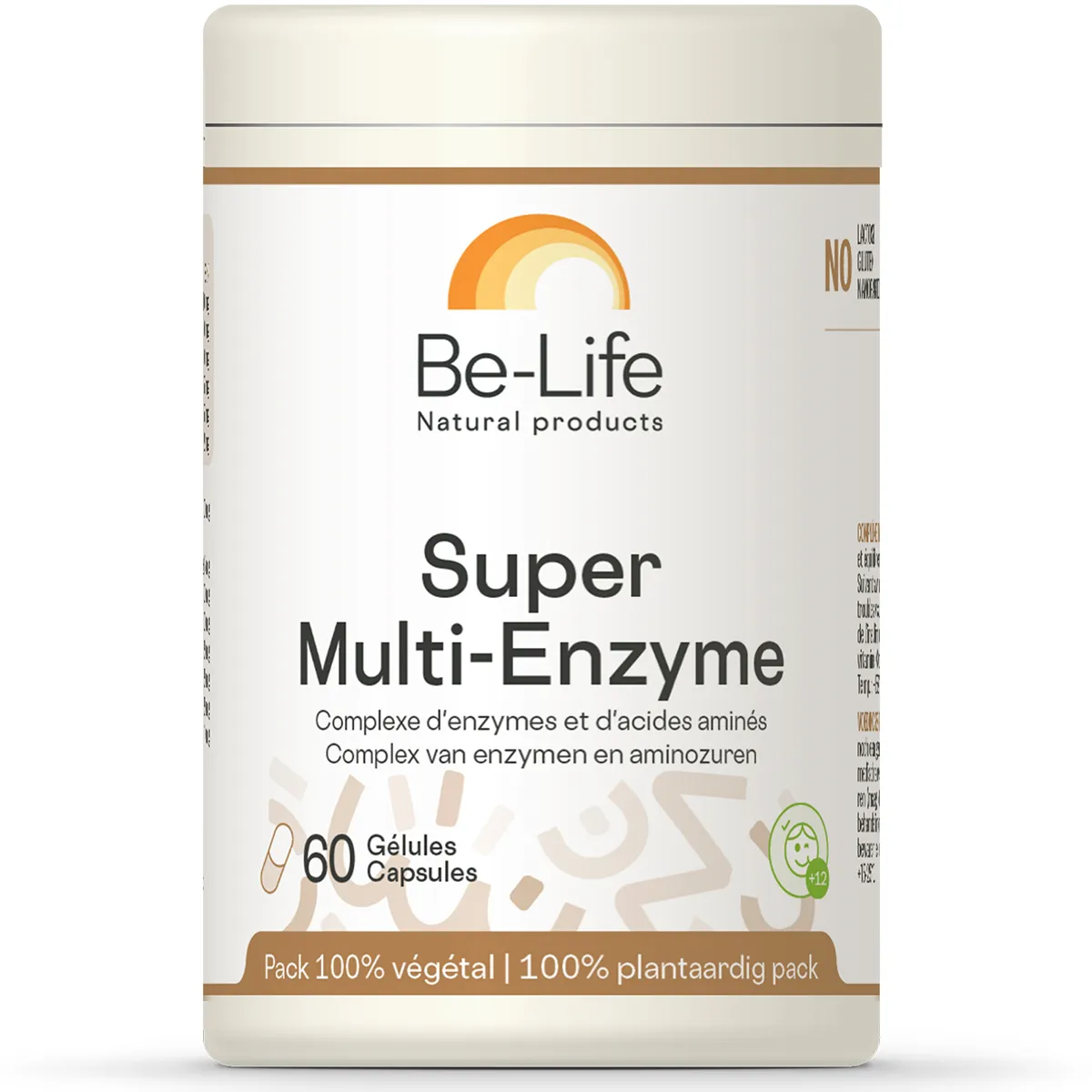Be Life Super Multi Enzyme 60 Gélules