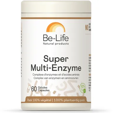 Be Life Super Multi Enzyme 60 Gélules