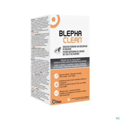Blephaclean Steriel geïmpregneerd Oogkompres 30