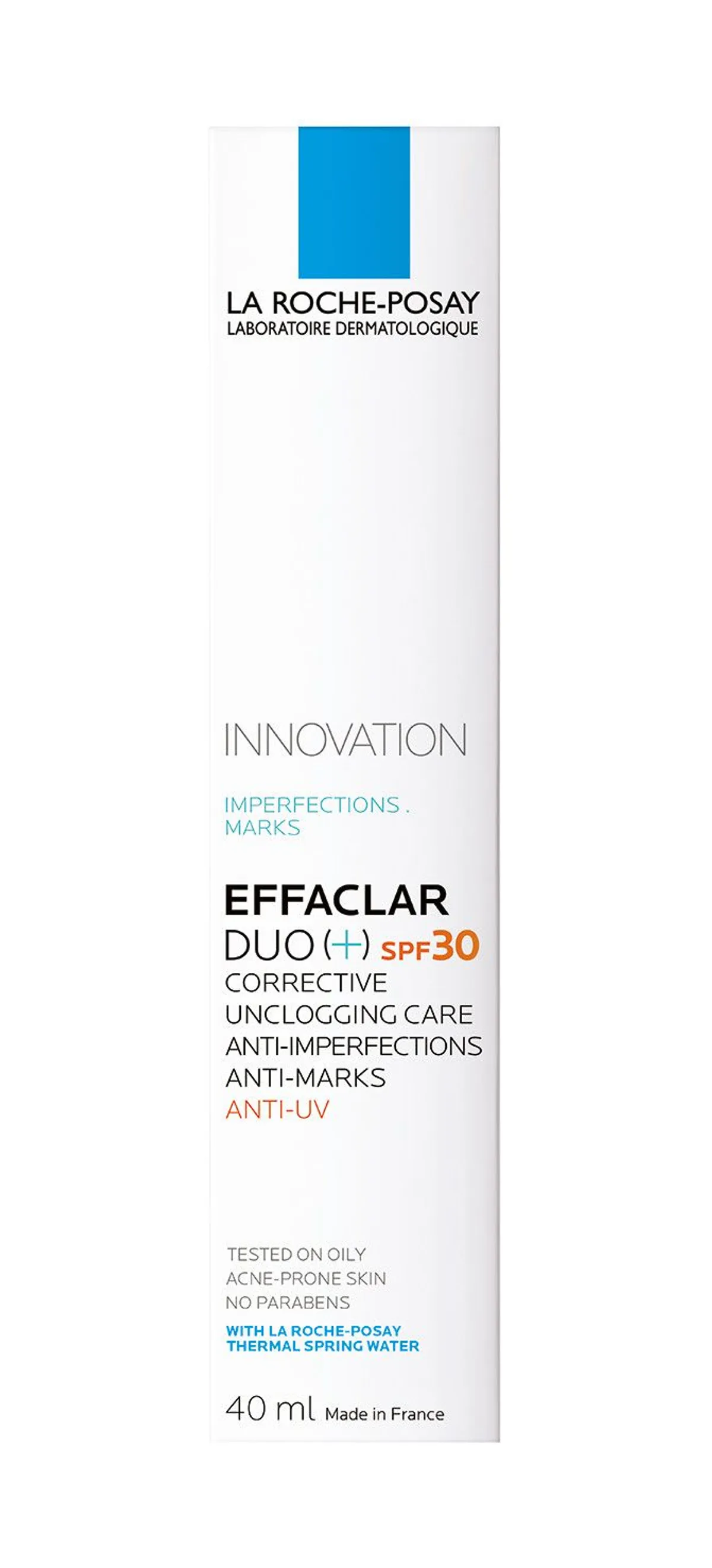 La Roche-Posay Effaclar Duo+ Anti-Marques et Anti-Récidive IP30 40ml
